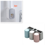 Wall Mounted Automatic Toothpaste Holder Bathroom Accessories Set Dispenser